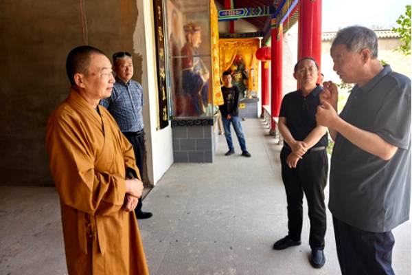 纪念法显诞辰，法显文化研究会赴闻喜县法显寺考察